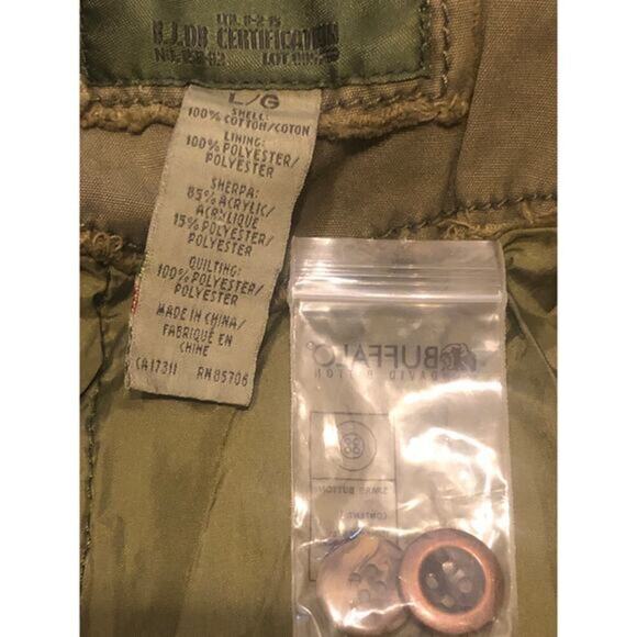 Olive green jacket‎ size L - Picture 5 of 8